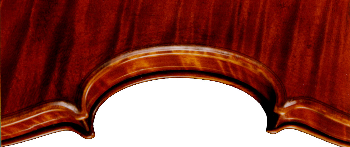 Hollinger Custom Violin Detail Photo